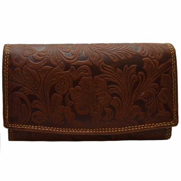 Damen Brieftasche mit Blumen Muster Wild Things Original